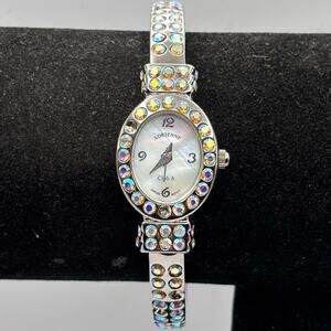 Silver Adrienne Cuff Watch